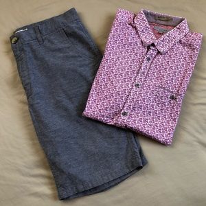 Ted Baker London Slim Fit & Ezekiel Shorts - 2n1